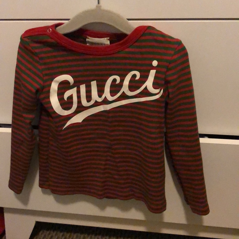 Gucci long sleeve tee 12-18mth